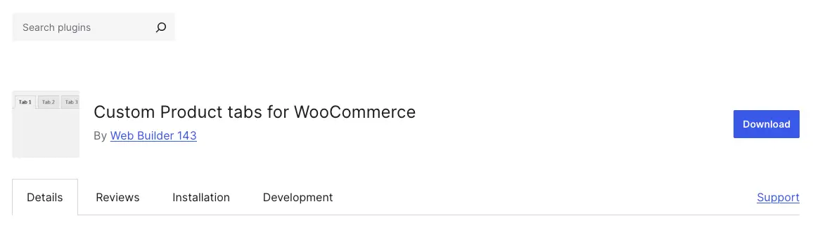 Custom Product Tabs for WooCommerce