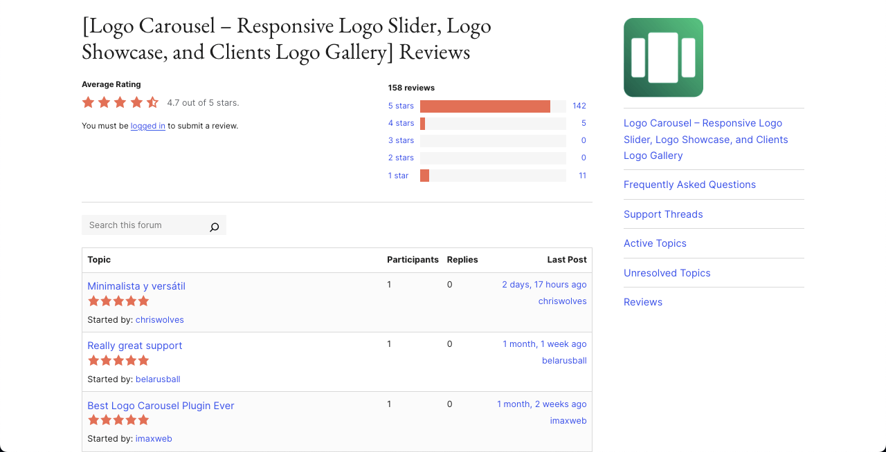 Logo Carousel By ShapedPlugin
