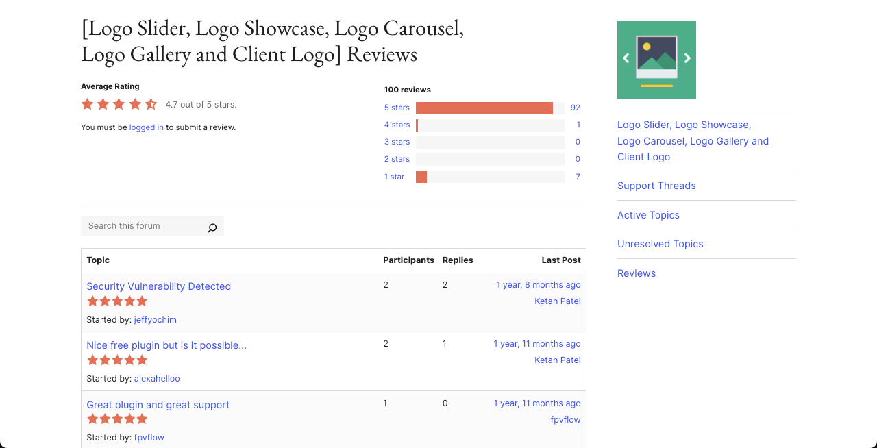 WP Logo Showcase Responsive Slider and Carousel