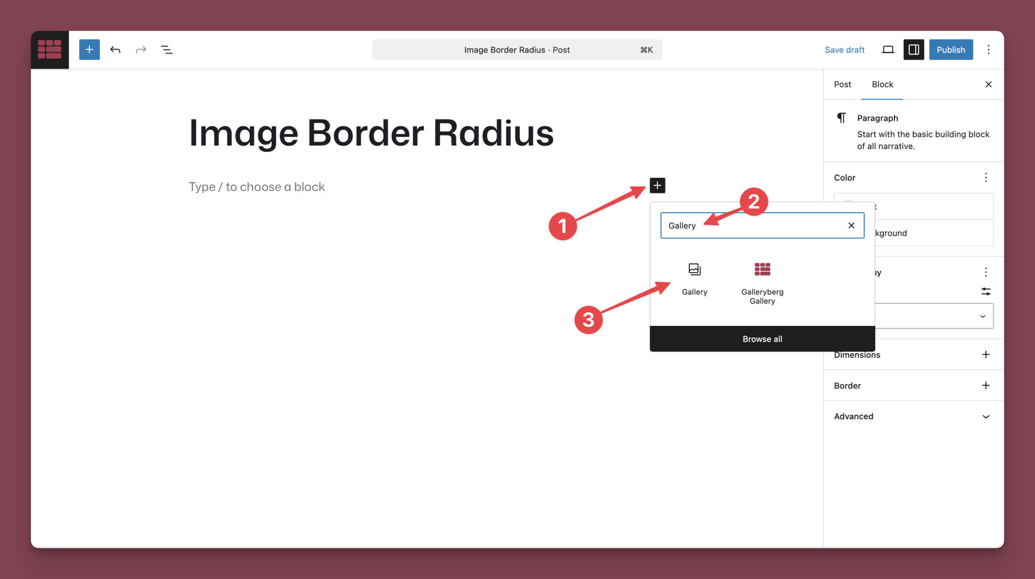 How to Change Image Border Radius of a Gallery in WordPress (2 Easy ...