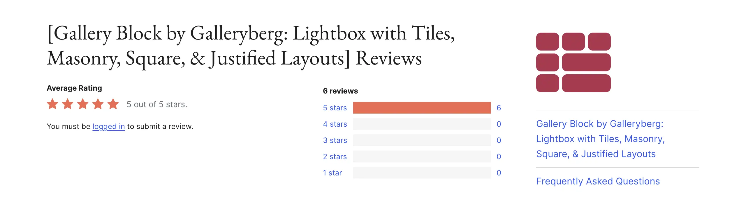 Galleryberg rating & review