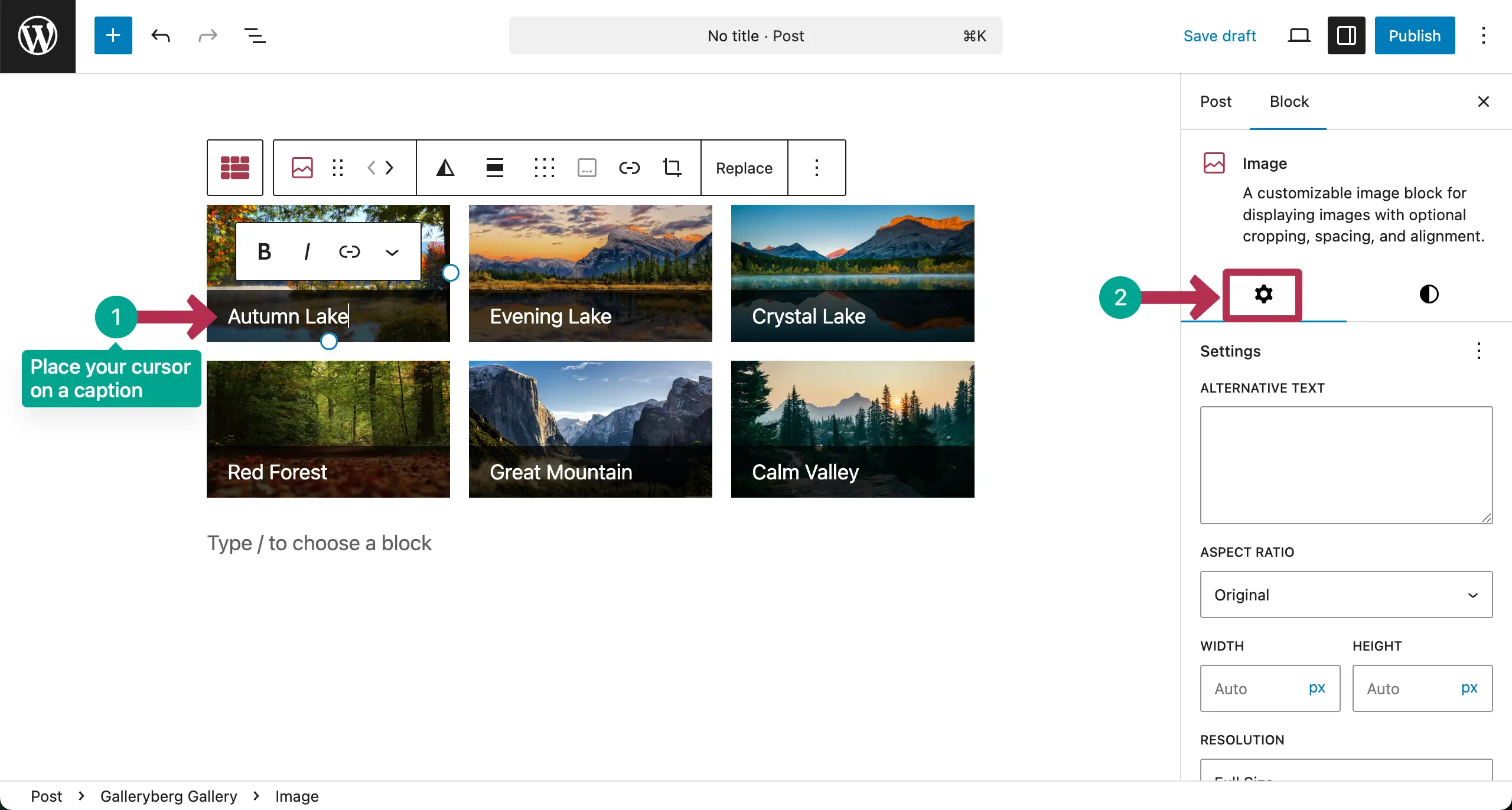 Select an image in the gallery