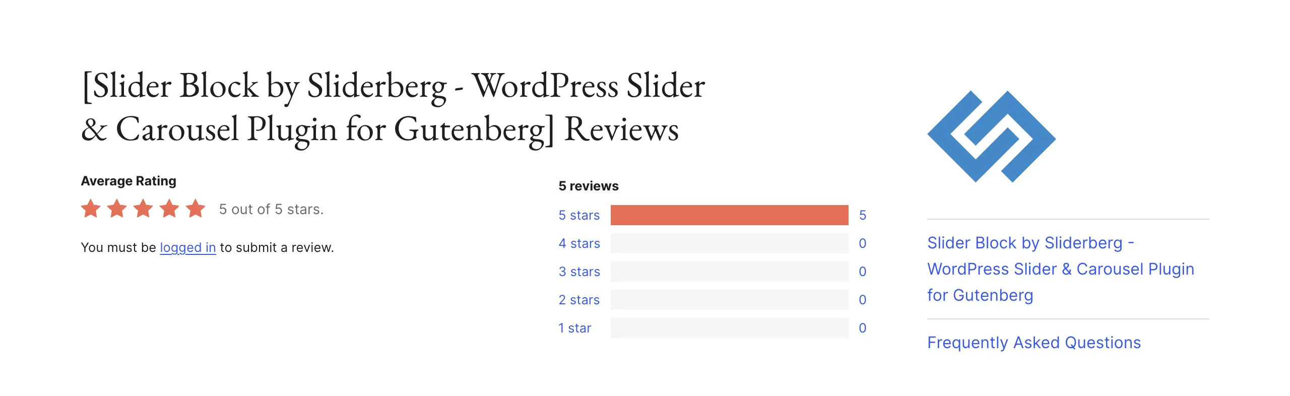 Sliderberg rating & review