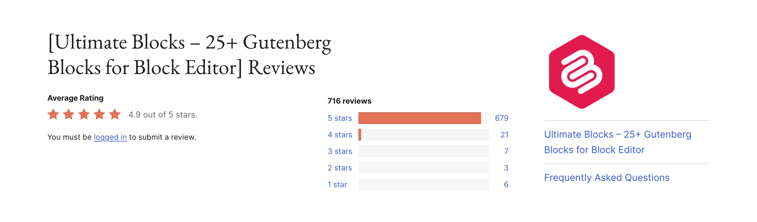 Ultimate Blocks rating & review