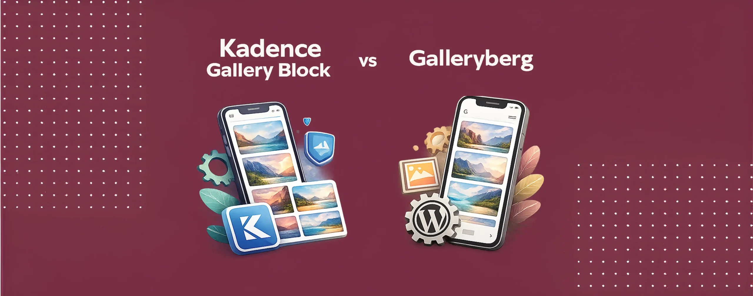 Kadence Gallery Block vs Galleryberg: A Complete Gutenberg Gallery Comparison